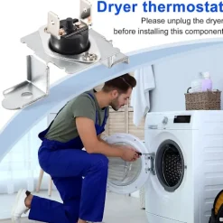 Torktumlare-6931EL3003C Torktumlarens högtemperaturtermostat ersättningsdelar för LG för1268365, 6931EL3003G, PS3530484