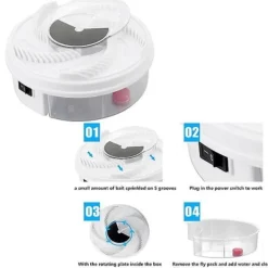 Galaxy Skadedjur & Insekter-Elektrisk flugfälla Automatisk flugfälla