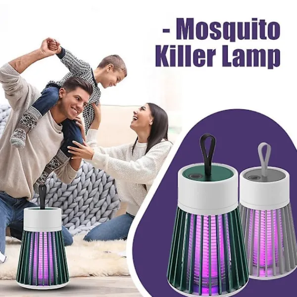 unbranded Skadedjur & Insekter-Elektrisk flugfångare mygginsekt mördare LED ljusfälla skadedjursbekämpningslampa