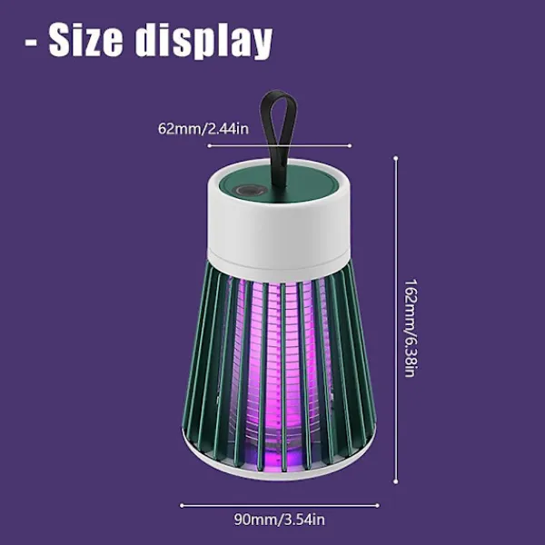 unbranded Skadedjur & Insekter-Elektrisk flugfångare mygginsekt mördare LED ljusfälla skadedjursbekämpningslampa