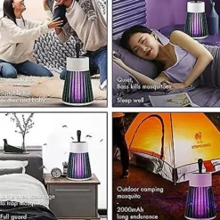 unbranded Skadedjur & Insekter-Elektrisk Myggdödare Kraftfull Insekt Dödar Myggfälla Flugfälla Inomhus Mygg