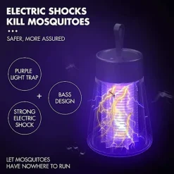 Skadedjur & Insekter-Elektrisk myggdödslampa Bärbar USB Led-ljus Myggfälla för hem sovrum Utomhus Camping