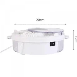 GIFT OF G Skadedjur & Insekter-Elektrisk roterande flugfångare för inomhusbruk för att fånga flugor med eget bete