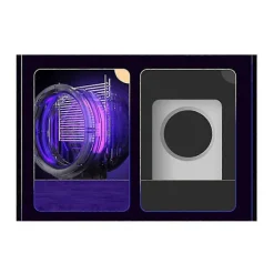 NICEGOU Skadedjur & Insekter-Elektrisk Stötfångare Mygglampa Hem Tyst Bärbar USB Uppladdningsbar LED Nattlampa Stark Sug Mygglampa, Grön