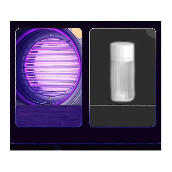 NICEGOU Skadedjur & Insekter-Elektrisk Stötfångare Mygglampa Hem Tyst Bärbar USB Uppladdningsbar LED Nattlampa Stark Sug Mygglampa, Grön