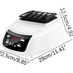 Torktumlare-Elektrisk torktumlare med timing Fjärrkontroll Bärbar Mute Silent Elektrisk varmluftstork Torkställ för kläder