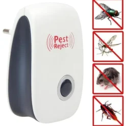 Electro Max Skadedjur & Insekter-Elektronisk Pest Reject Ultraljud Mus Kackerlacka Repeller Enhet Insekt Råttor Spindel Myggdödare