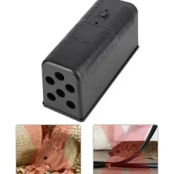 FMYSJ Skadedjur & Insekter-Elektronisk råttfälla högspänningsmus elektrisk stöt gnagare mördare mus (FMY)
