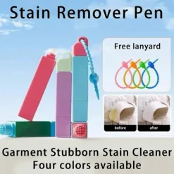 FMYSJ Rengöringsmedel-Elephant Kiss Fläckborttagningspenna, 3-sekunders fläckborttagningspenna, dubbeländad snabbbehandlingspenna för rengöring på språng, tar bort envisa fläckar (FMY) rose red | Fyndiq