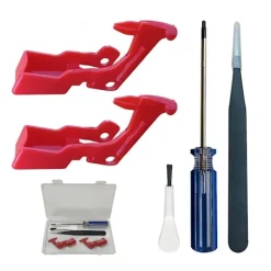 Dammsugare & Tillbehör-Ersättning för avtryckarknapp för V10 V11 Sv12 Sv14 dammsugare röd knappdelar