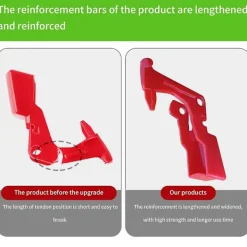 Dammsugare & Tillbehör-Ersättning för avtryckarknapp för V10 V11 Sv12 Sv14 dammsugare röd knappdelar