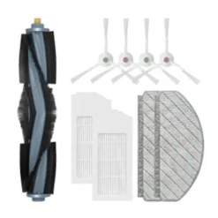 Dammsugare & Tillbehör-Ersättning för DEEBOT T10 PLUS Robotdammsugare Reservdelar Tillbehör Huvudborste Sidoborste