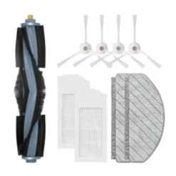 Dammsugare & Tillbehör-Ersättning för ECOVACS DEEBOT T10 plus Robotdammsugare Reservdelar Tillbehör Huvudborste Sidoborstfilter H