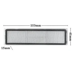 Dammsugare & Tillbehör-Ersättning för Xiaomi Dreame D9 robotdammsugare huvudborste sidoborste HEPA-filter mopp