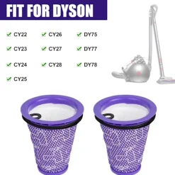 Dammsugare & Tillbehör-Ersättning HEPA-filter för Dyson Big Ball CY22 CY23 CY24 CY25 CY26 CY27 CY28 DY75 DY77 DY78 Dammsugare Ersätter Delnummer 967371-01
