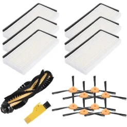 Dammsugare & Tillbehör-Ersättningsdelar för DEEBOT 600 601 605 710 N79 N79S K600 K700 Robotdammsugare Tillbehörssats