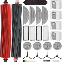 Dammsugare & Tillbehör-Ersättningsdelar för Roborock S8 Maxv Ultra, huvudborste och sidoborste Som Visat_MGF-FM- As Shown