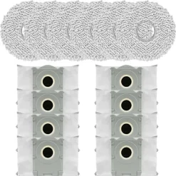 Dammsugare & Tillbehör-Ersättningsdelar för T30C Omni / T30C Pro Omni dammsugare - dammpåse, moppduk