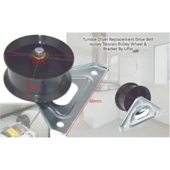 Torktumlare-Ersättningsdrivremspännhjul för torktumlare, kompatibelt med Proline