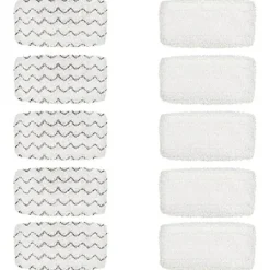 DAO Städmoppar-Ersättningsdynor för Bissell Symphony Pet Dammsugare och Ångmopp 1132 1543 1652 Serien 1252 1543A 1543 [DB]