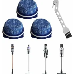 Dammsugare & Tillbehör-Ersättningsfilter för Samsung Jet 75 Jet 90 Jet 70 Jet 75+ Jet 60 dammsugare, tvättbara och återanvändbara, lätta att underhålla, DEBUNS