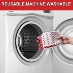 INF Städmoppar-Ersättningsmopphuvuden för Vileda Ultramax Elektrisk Mopp, Tvåfärgade Mikrofiber, 2-pack - För effektiv rengöring