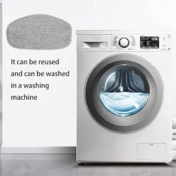 Ångtvättar-Ersättningsplattor för Leifheit Cleantenso ångrengörare - Ångmoppsplatta för djuprengöring, 5x ersättningsmikrofiberplatta