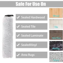 Städmaskiner-Ersättningsrulleborste, rulle, filter och filterbomull för W12 golvskrubber