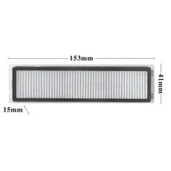 Bieco Dammsugare & Tillbehör-Ersättningstillbehör för Dream Bot Z10 Pro L10 Plus, sidofilter, moppduk, dammpåse