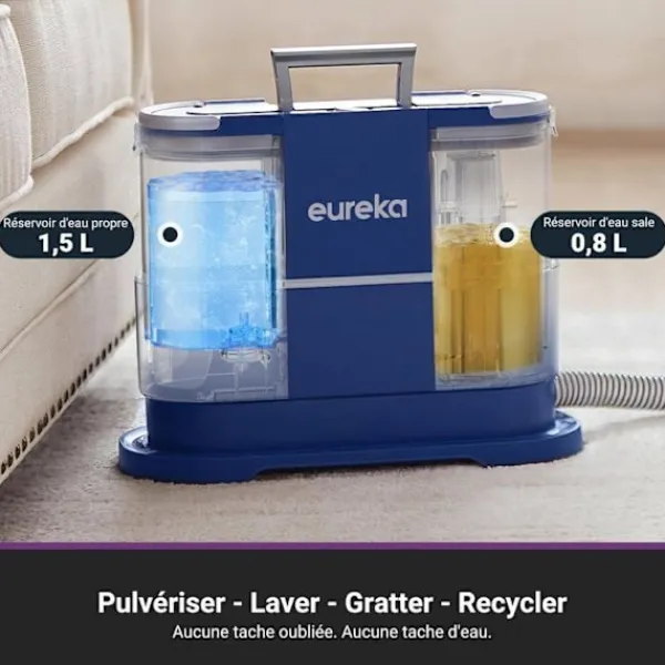 EUREKA Städmaskiner-NEY100 Gen2 12500 Pa - Kraftfull och Flexibel Mattvårdsdammsugare