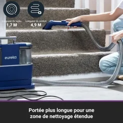 EUREKA Städmaskiner-NEY100 Gen2 12500 Pa - Kraftfull och Flexibel Mattvårdsdammsugare