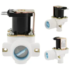 Tvättmaskiner-FCD270A Tvättmaskin Vatteninlopps Magnetventil AC 220V 240V BSPP 3/4 Tum