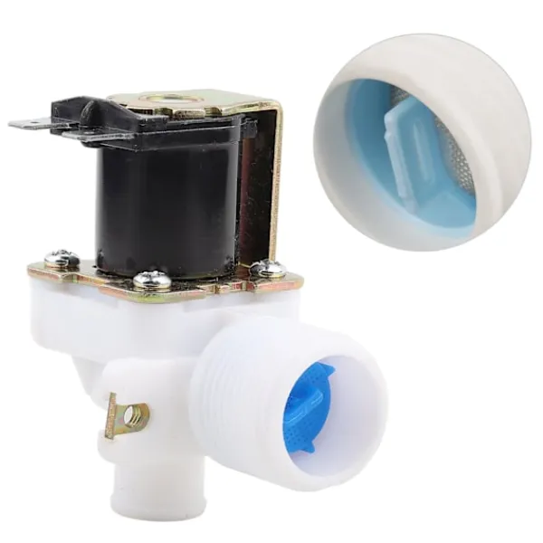 Tvättmaskiner-FCD270A Tvättmaskin Vatteninlopps Magnetventil AC 220V 240V BSPP 3/4 Tum