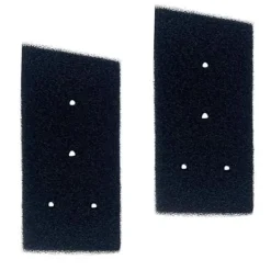 PHONILLICO Torktumlare-Filter - Whirlpool - 481010716911 - Pack of 2 - Compatible with Tumble Dryer - Black