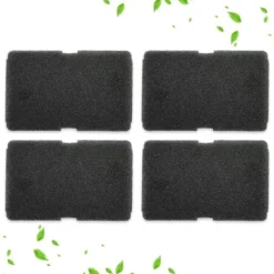 Torktumlare-Filter för torktumlare 4-pack Svart Beko Elektra Grundig 2964840100