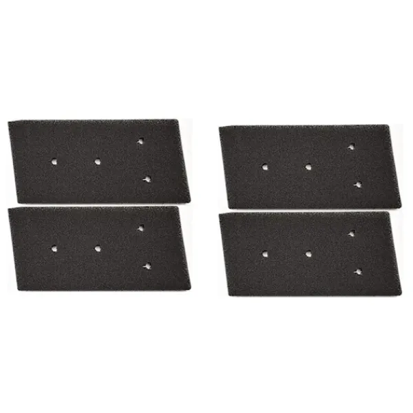 Torktumlare-Filter för torktumlare 4-pack Whirlpool 481010716911 Svart[co]
