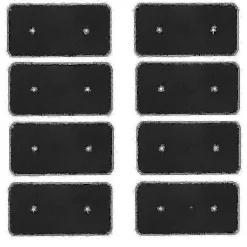 Torktumlare-Filter för torktumlare 8-pack Hoover Candy 40006731-AH