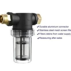 Tvättmaskiner-Filterpatron för tvättmaskin, amerikansk gänga, 3/4 trädgårdsslanganslutning - 1 st.