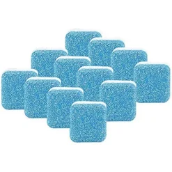 Rengöringsmedel-Finally Fresh Tvättmaskinsrengöring Vit Räkna Pulver 12/24/36 ST 24ST[BT] blue