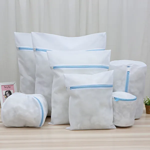 HEET Tvättillbehör-Fine Net Tvättväska Tvätthines Dirty Laundry Basket Travel 20x30cm