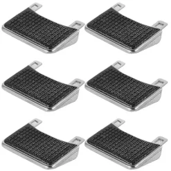 TrueNorth Soptunnor-Fotpedal i plast, ersättning för soptunnor, steg-på-funktion, avfallshantering, hushållsanvändare, 6-pack