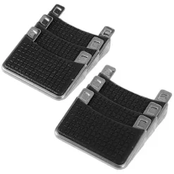 TrueNorth Soptunnor-Fotpedal i plast, ersättning för soptunnor, steg-på-funktion, avfallshantering, hushållsanvändare, 6-pack