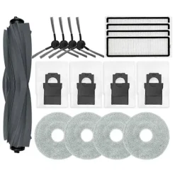 unbranded Dammsugare & Tillbehör-För Bot L10s Plus Robotdammsugare Delar Tillbehör Huvudsidoborste Hepa Filter Moppduk Dammpåse Ers
