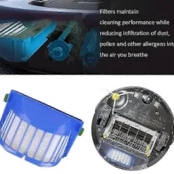 FMYSJ Dammsugare & Tillbehör-För IRobot Roomba 600-serien 606 620 650 671 675 676 677 680 691 692 Robotdammsugare Ersättningsdelar Tillbehör P20250110161 (FMY)