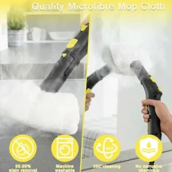 BRONZE Ångtvättar-För Kärcher Ångtvätt Tillbehör Dukar, Munstycke Runda Borstar [BR]