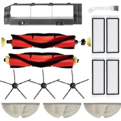 FMYSJ Dammsugare & Tillbehör-För Roborock S6 S6 MaxV S6 Pure Huvudborste Sidoborste Filter Moppduk (FMY) Plastic