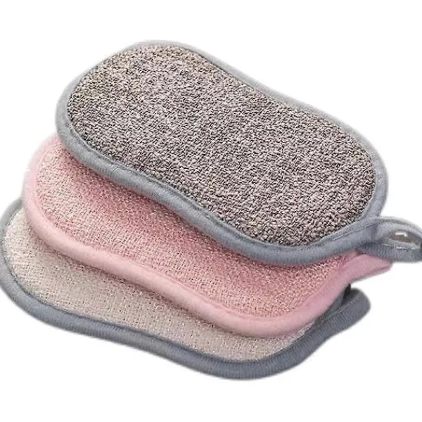 BEBETTER Svampar & Dukar-Färgen är slumpmässig och två krokar medföljer, Tvättbar Svamp 5 st Mikrofiberduk Gåva! Bilruta