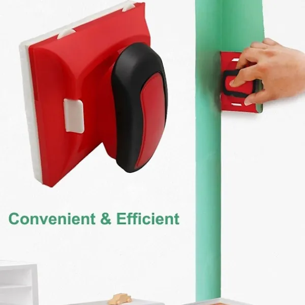 DAO Fönsterrengöring-Färgkantstrimmer med 4 Ersättningsdynor, Färgdynaapplikator, Tvättbar Vägghörn- och Kanttri Db