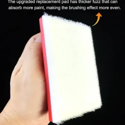 DAO Fönsterrengöring-Färgkantstrimmer med 4 Ersättningsdynor, Färgdynaapplikator, Tvättbar Vägghörn- och Kanttri Db