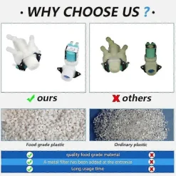 Tvättmaskiner-5220FR2075L Tvättmaskin Kallvatten Inloppsventil och 5220FR2006H Tvättmaskin Varmvatten Inloppsventil för / Tvättmaskin